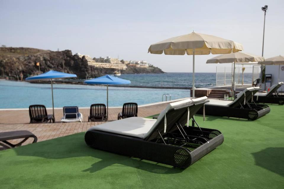 Beach-Front Tenerife Sth Sea And Pool View Costa Del Silencio Εξωτερικό φωτογραφία